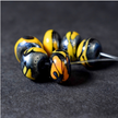 Midnight Glow: Handmade Lampwork Glass Beads