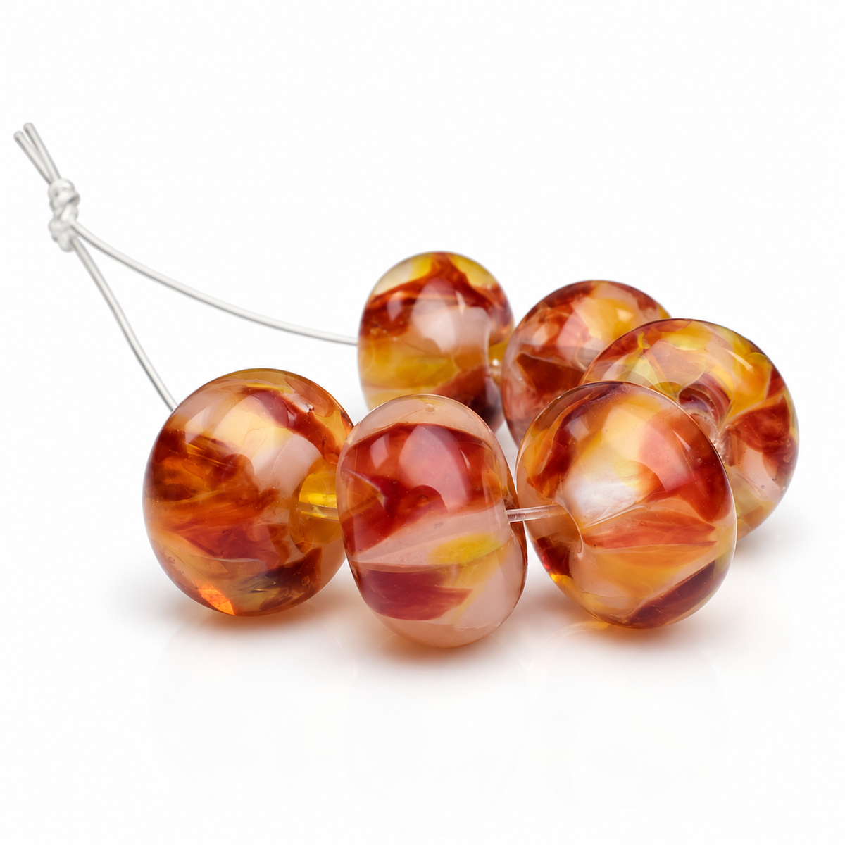 Firelight: Handmade Lampwork Glass Beads
