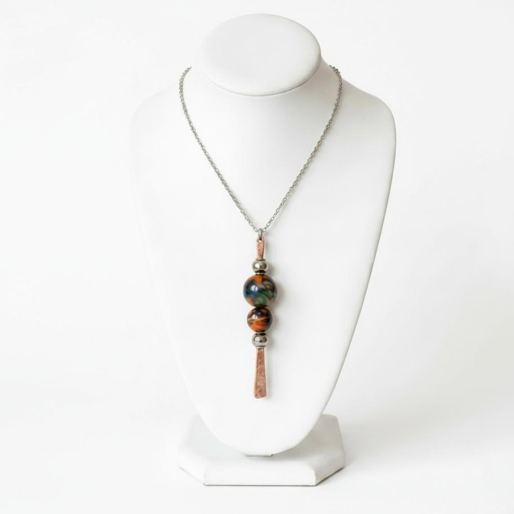 COMING SOON — Copper Solstice Pendant Necklace