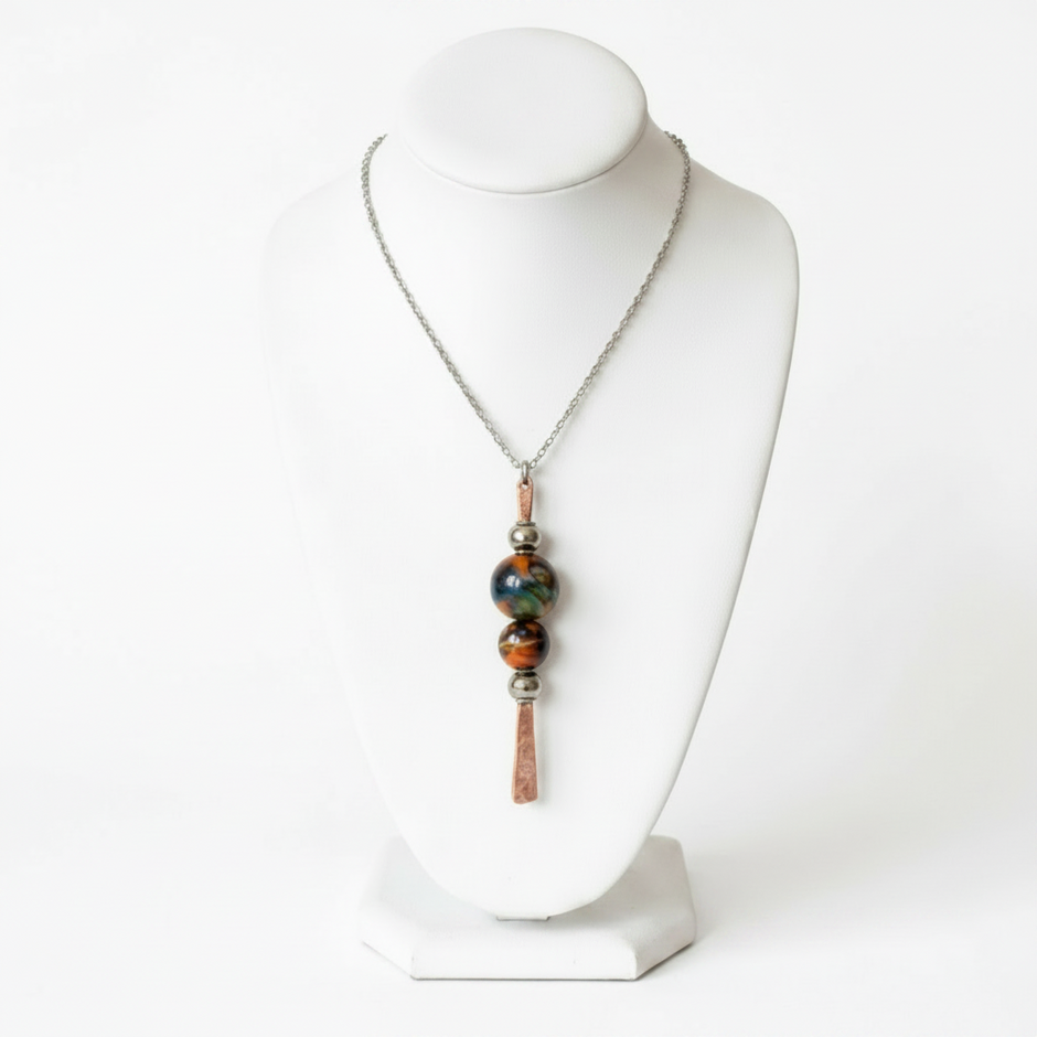 COMING SOON — Copper Solstice Pendant Necklace