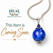 COMING SOON — Cobalt Orb Pendant Necklace