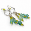 Roman Glass Earring Drops