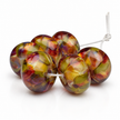 Autumn Embers: Handmade Lampwork Glass Beads